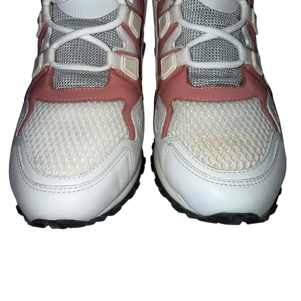 Louis Vuitton Run Away Sneaker Women's 36.5 White Pink CL1118 Made‎ in Italy - Picture 6 of 16